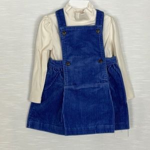 Ralph LaurenGirls' Turtleneck & Corduroy Dress Set - Baby